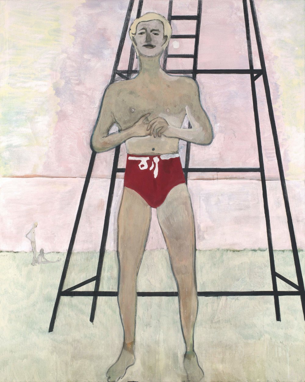 Peter Doig, Bather (Lifeguard), 2019