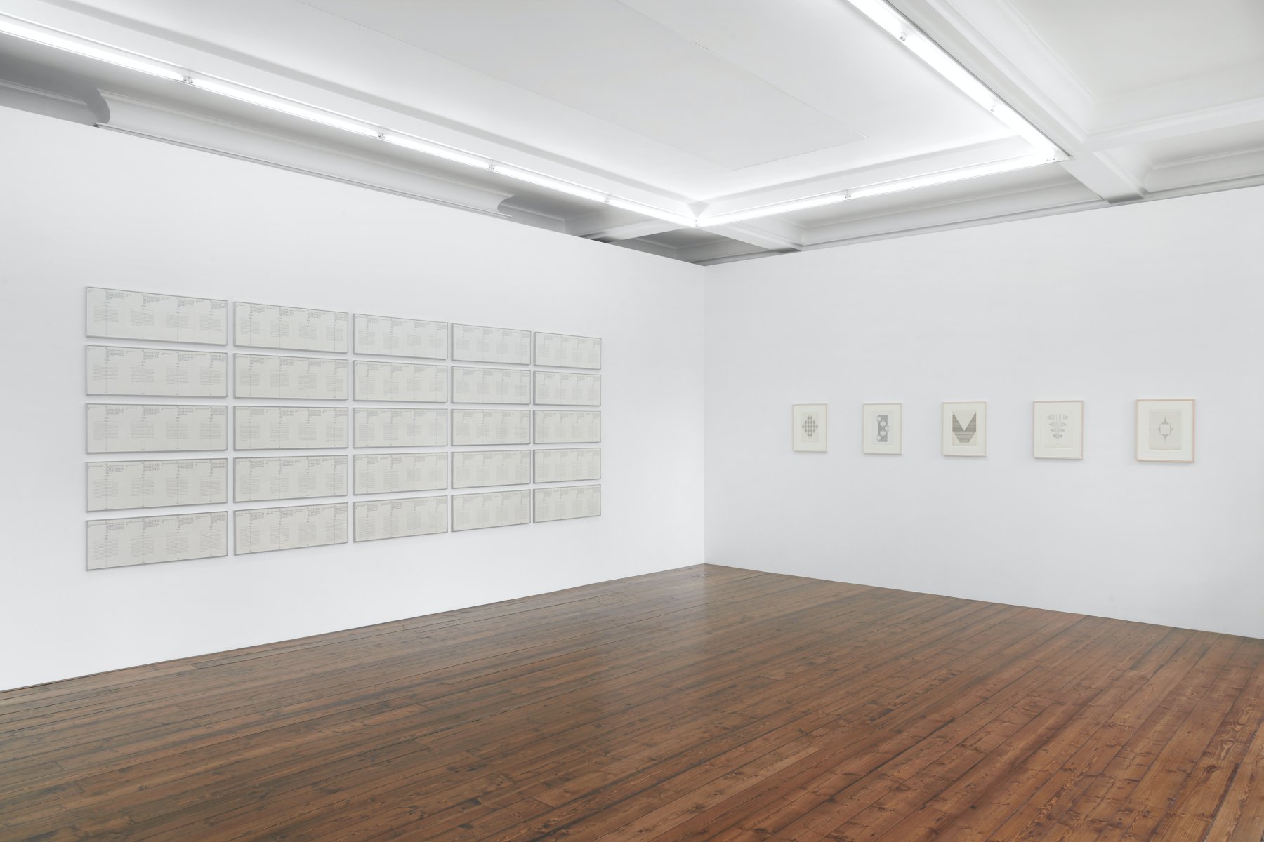 Image for Hanne Darboven and Ruth Wolf-Rehfeldt: Zeichen der Zeit / Zeit der Zeichen, Sign of the Times / Times of the Sign, at Sprüth Magers