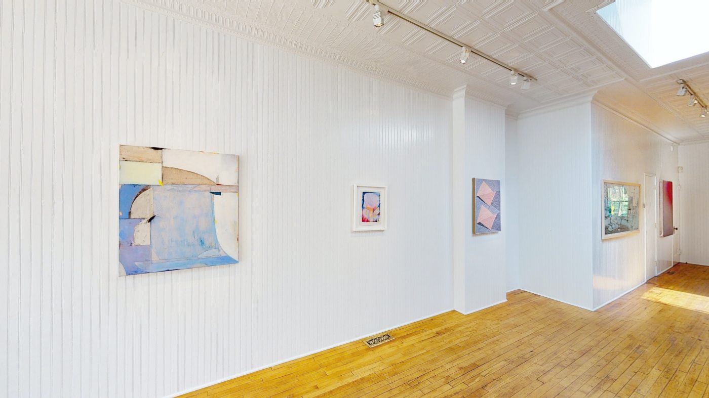 Installation image for Look Again: A Survey of Contemporary Painting, at Hollis Taggart