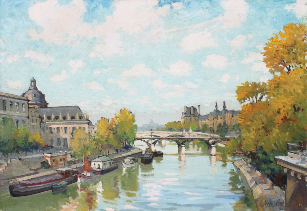 Constantin Kluge, La Seine a Paris