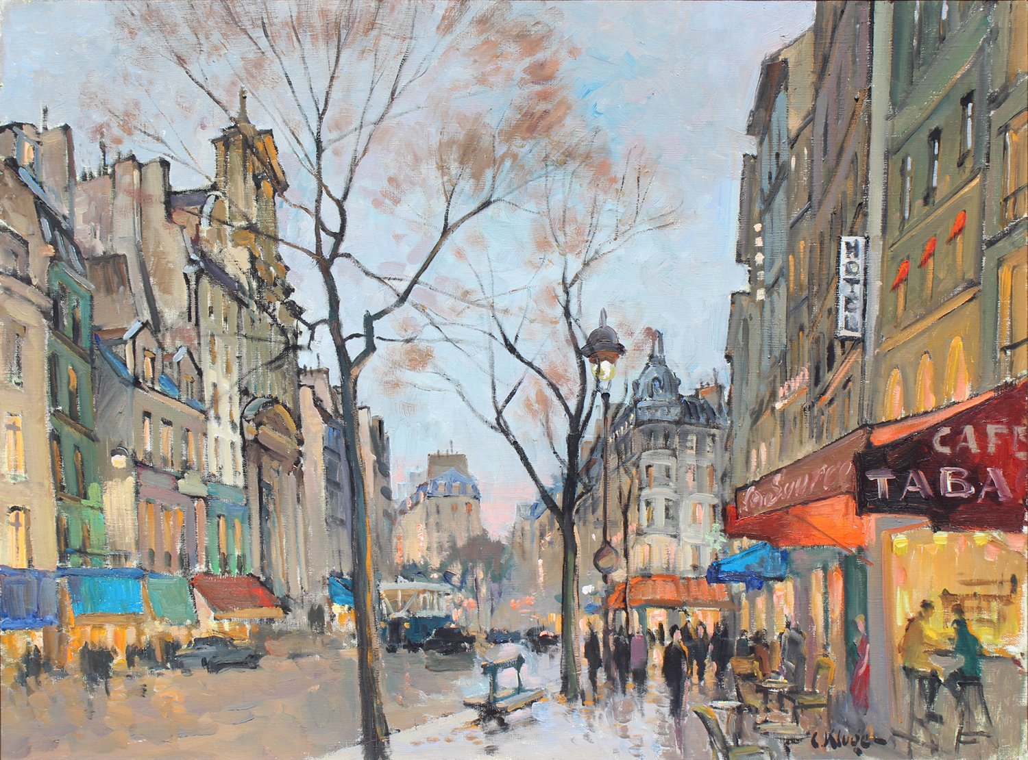 Constantin Kluge, Rue Saint Antoine
