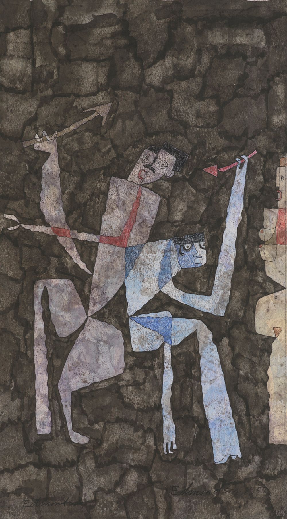 Leonard Edmondson, Untitled XIII, 1955