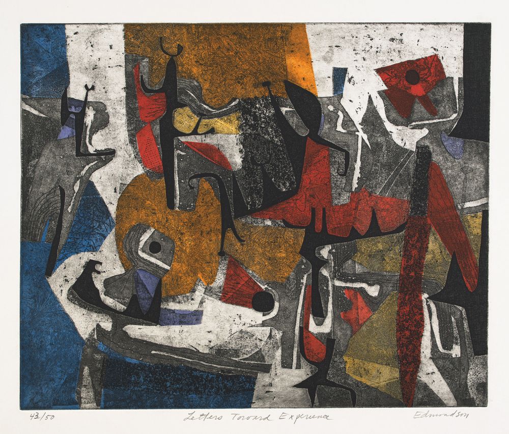 Leonard Edmondson, Letters Toward Experience, c. 1950
