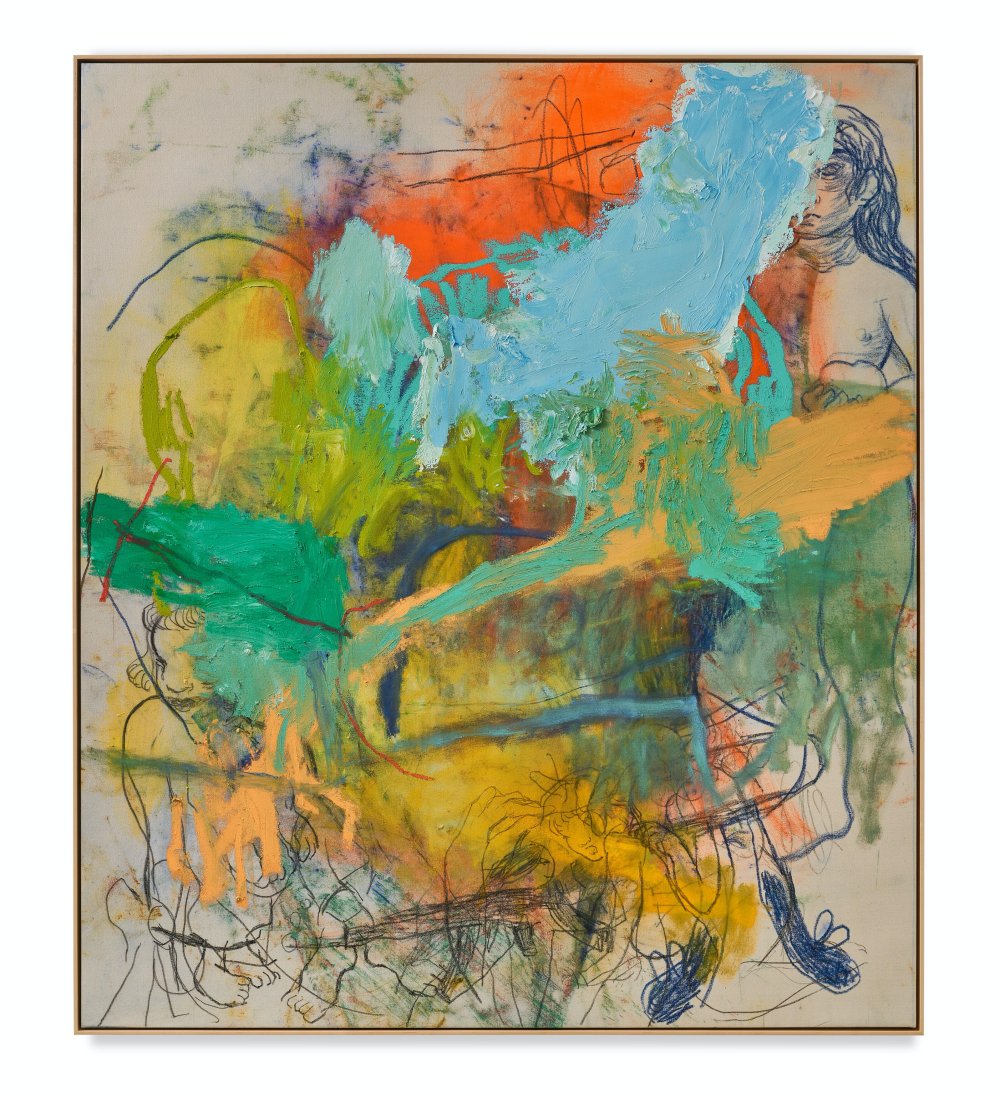 Rita Ackermann, Mama, The Best Is Always Yet to Come, 2020