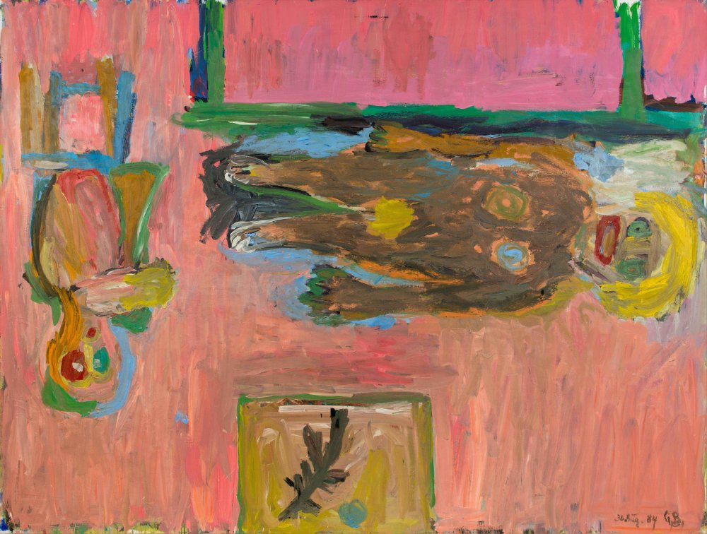 Georg Baselitz, Das Liebespaar (The Lovers), 1984