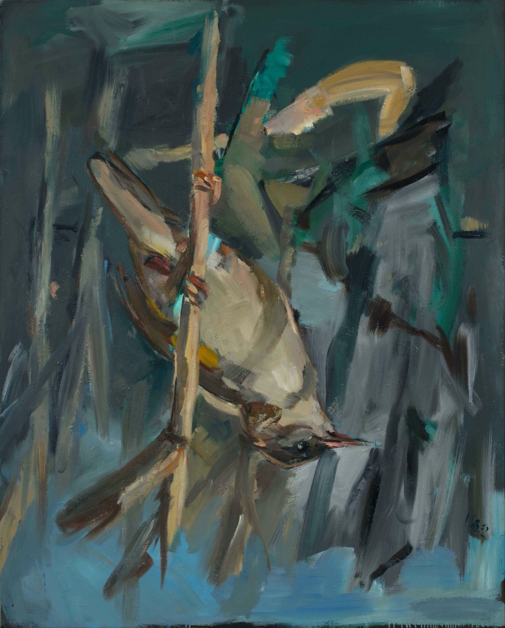Georg Baselitz, Ein Vogel (A Bird), 1972