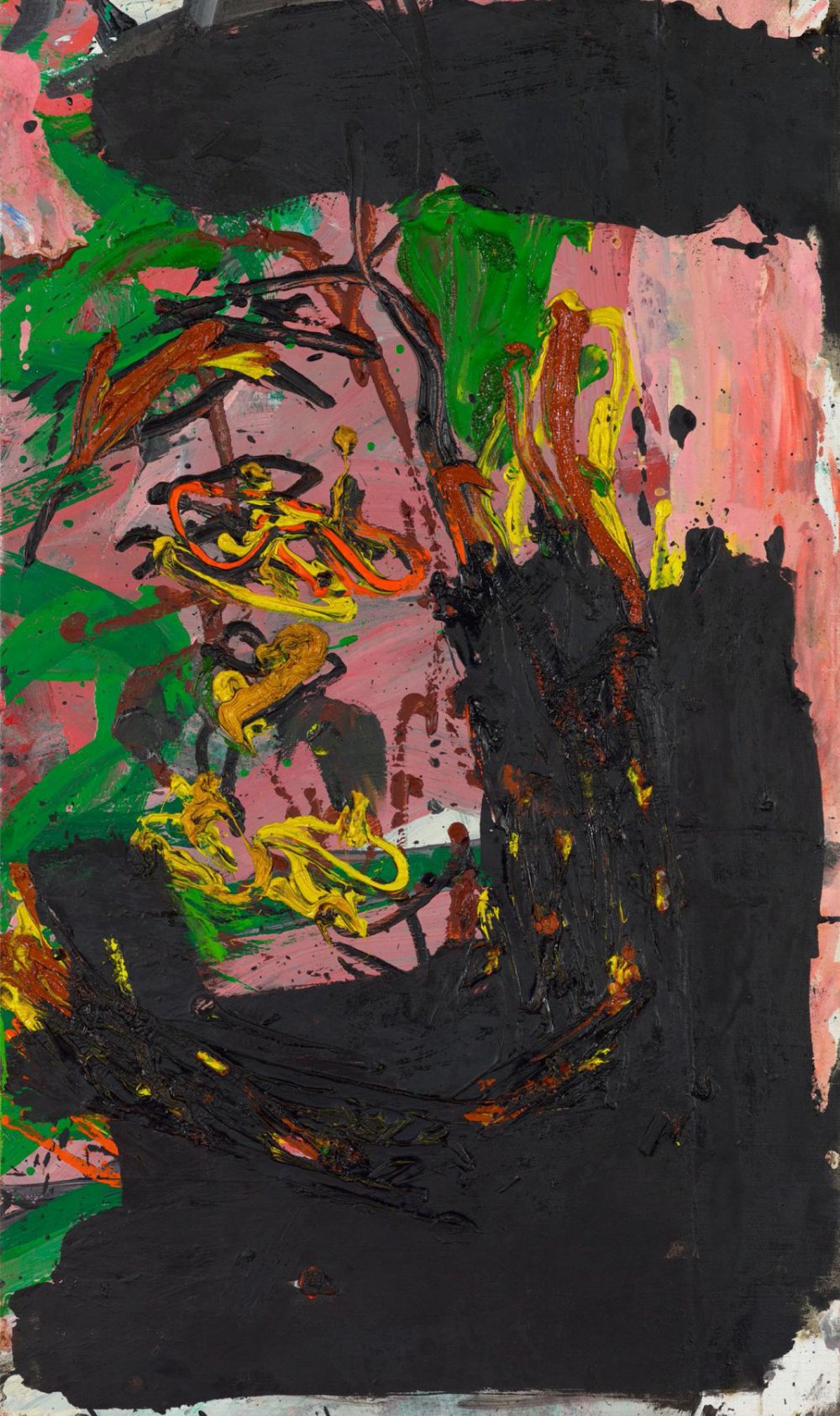 Georg Baselitz, Gelbe Nase (Yellow Nose), 1992
