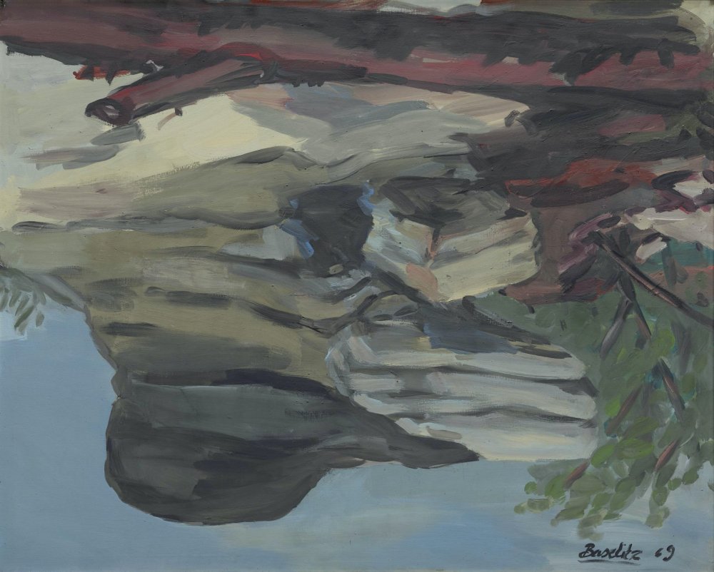 Georg Baselitz, Hochsteinklippen (Hochstein Cliffs) Cliffs), 1969