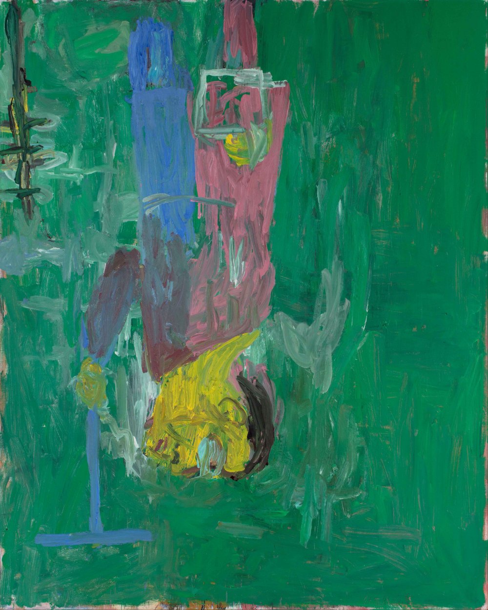 Georg Baselitz, Stephatos unterm Kreuz (Stephatos under the Cross), 1984