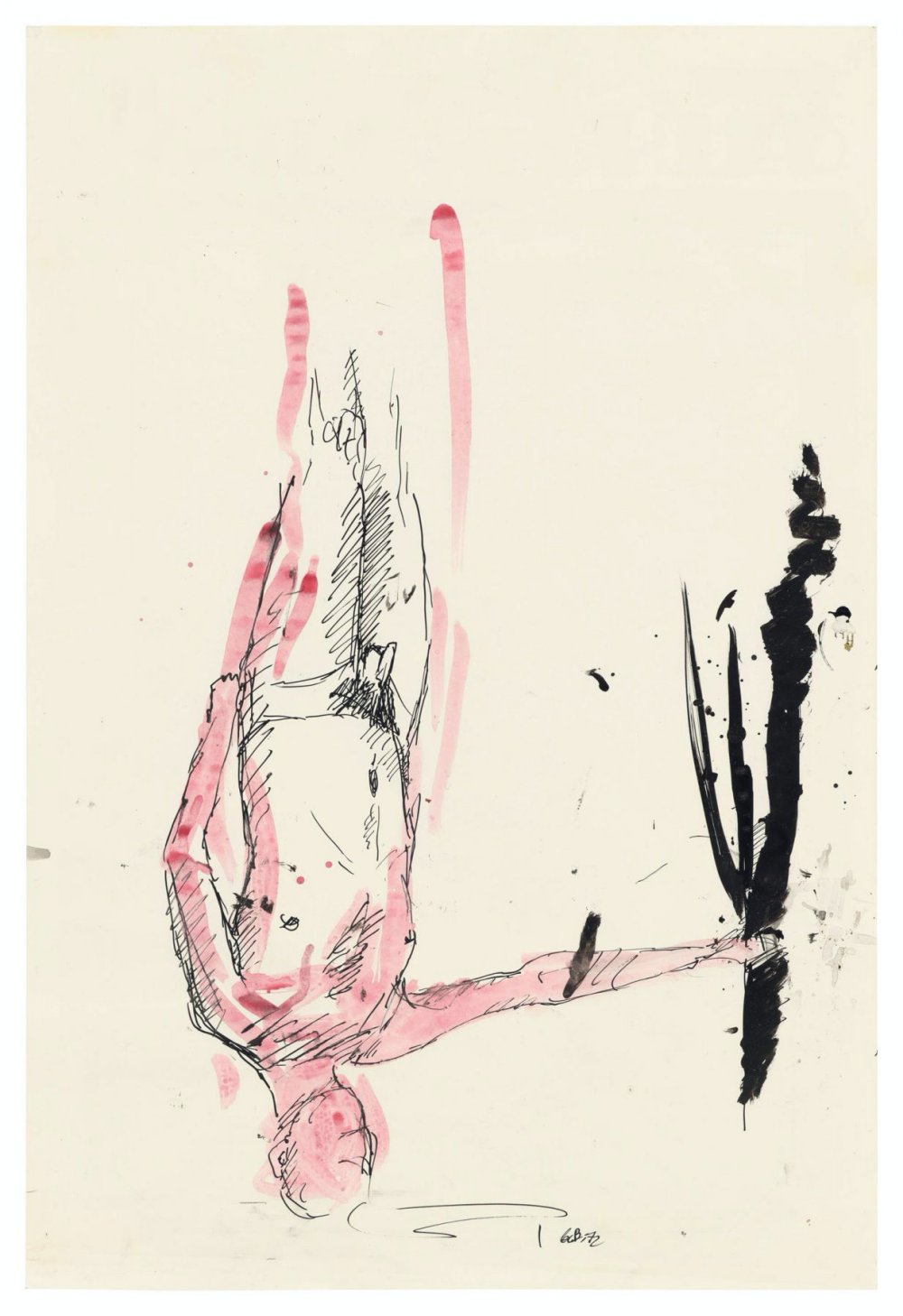 Georg Baselitz, Untitled, 1972