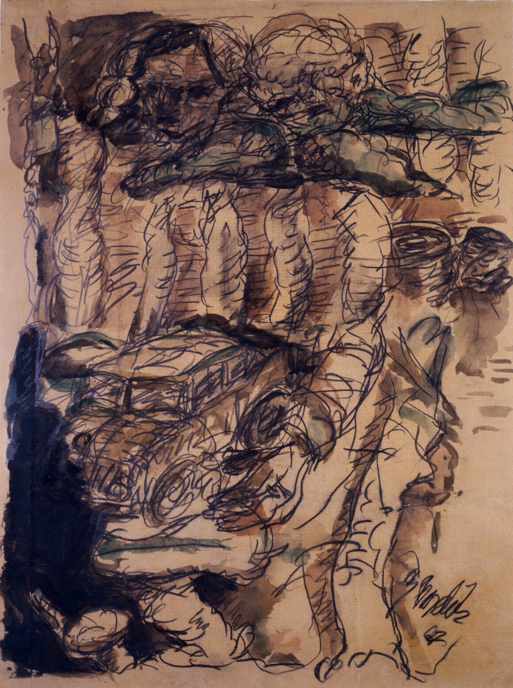 Georg Baselitz, Untitled, 1967