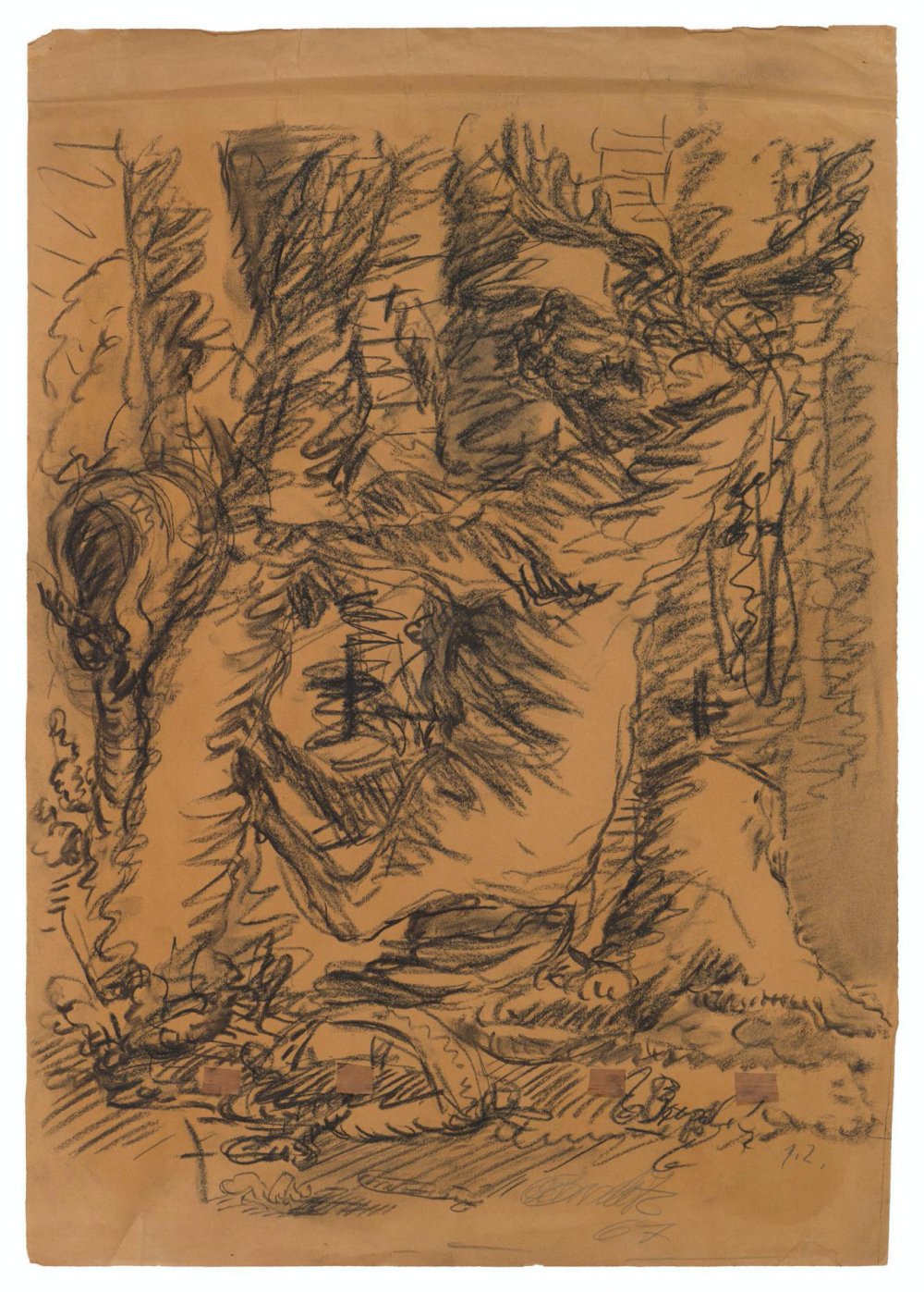 Georg Baselitz, Untitled, 1967