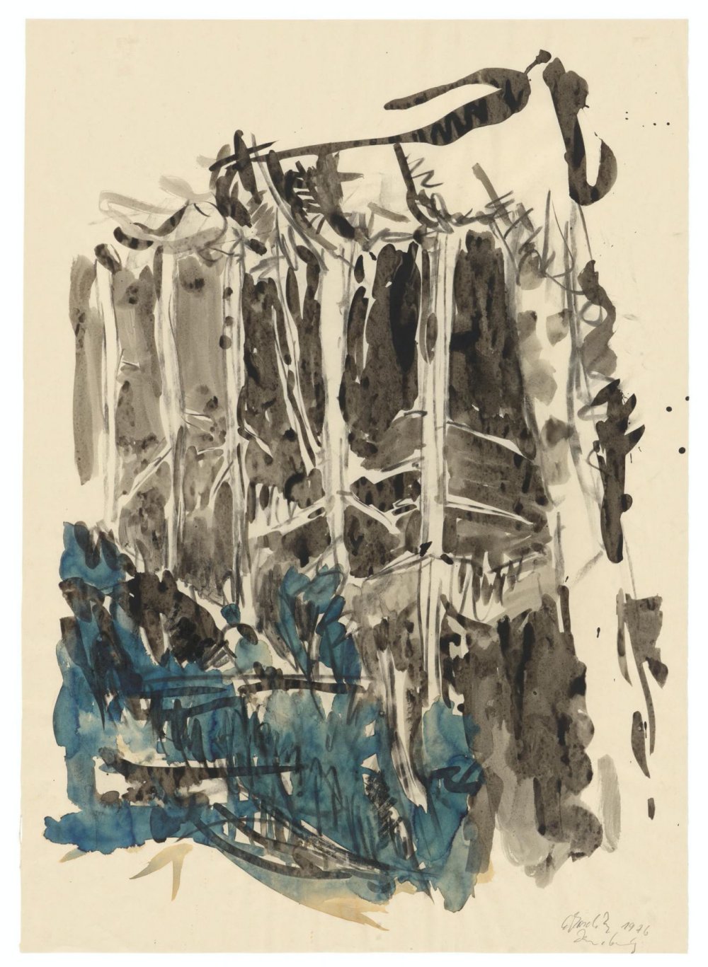 Georg Baselitz, Untitled, 1976