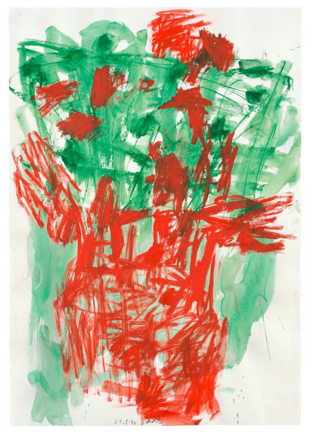 Georg Baselitz, Untitled, 1991