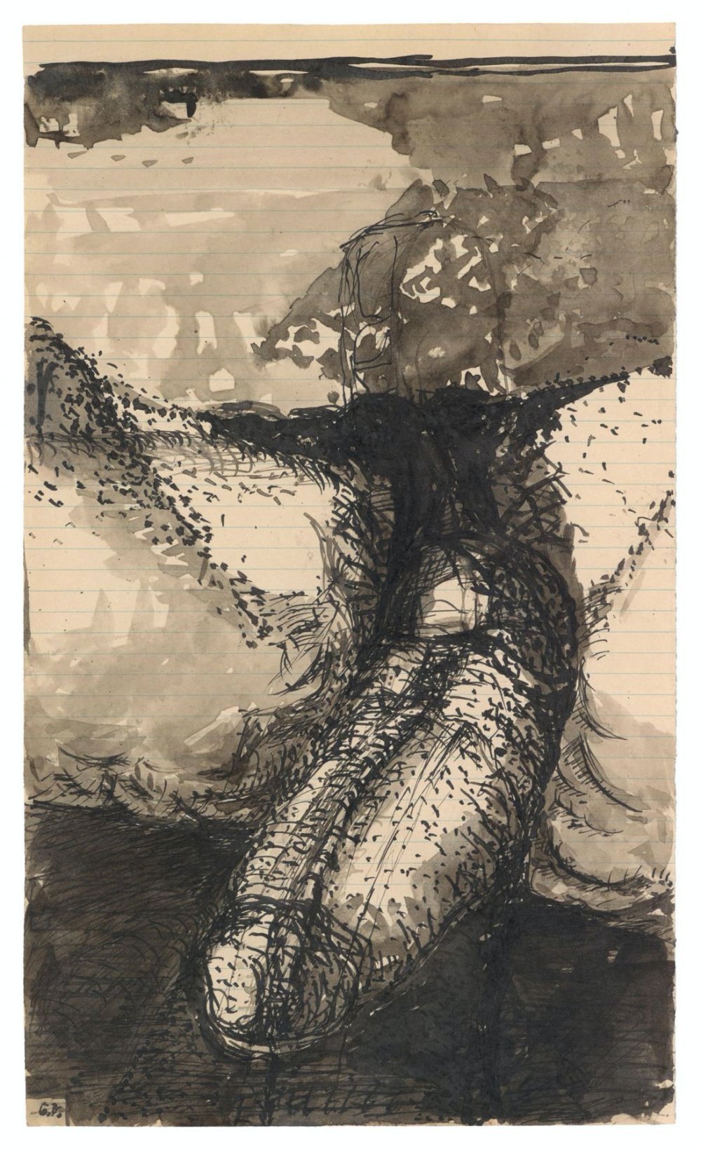Georg Baselitz, Untitled, ca. 1963
