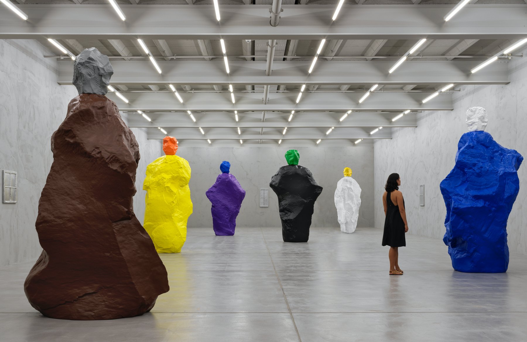 Image for Ugo Rondinone: nuns + monks, at Galerie Eva Presenhuber, Maag Areal