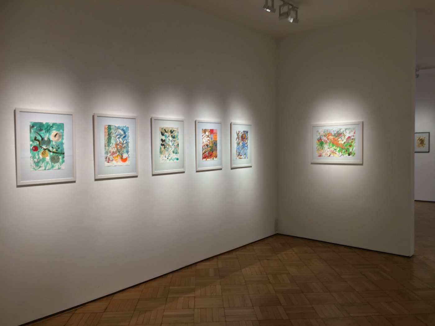 Installation image for Christian Ludwig Attersee: Haus im Dschungel, at Galerie Ernst Hilger