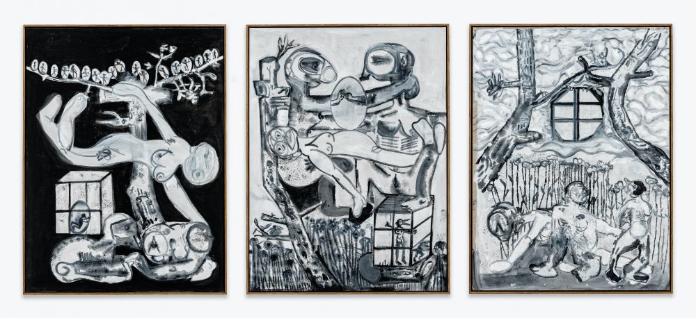 Tobias Pils, Triptych Nr 1, 2020