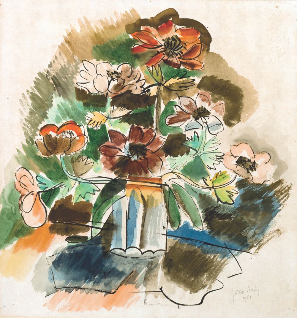 Jean Dufy, Bouquet de fleurs