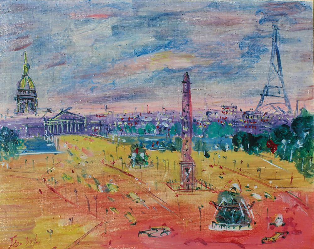 Jean Dufy, Place de la Concorde