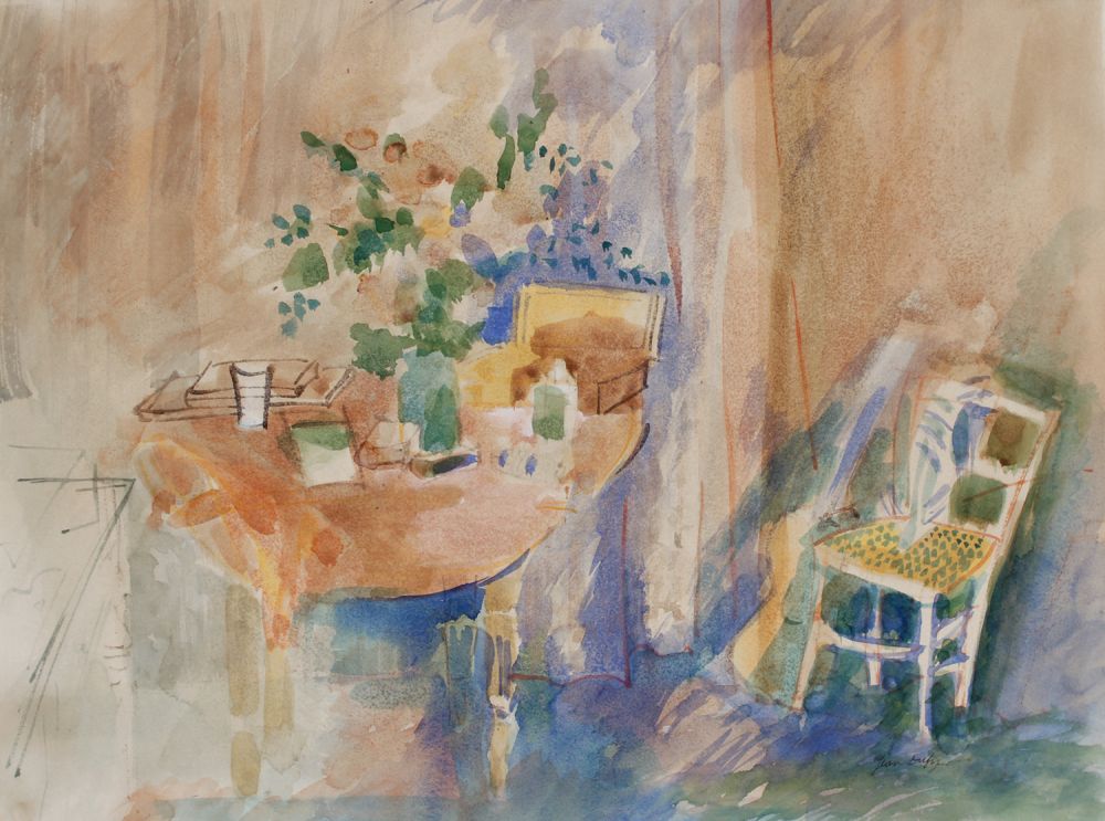 Jean Dufy, Scène d'Intérieur