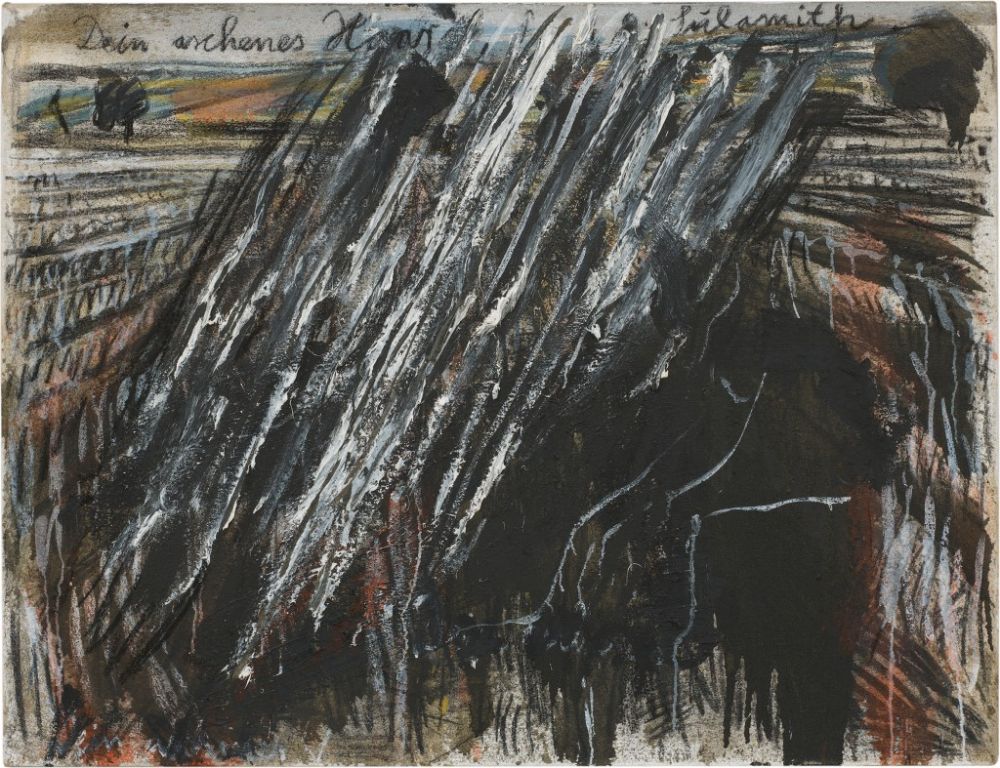 Anselm Kiefer, Dein Aschenes Haar Sulamith (Your Ashen Hair Sulamith), 1981