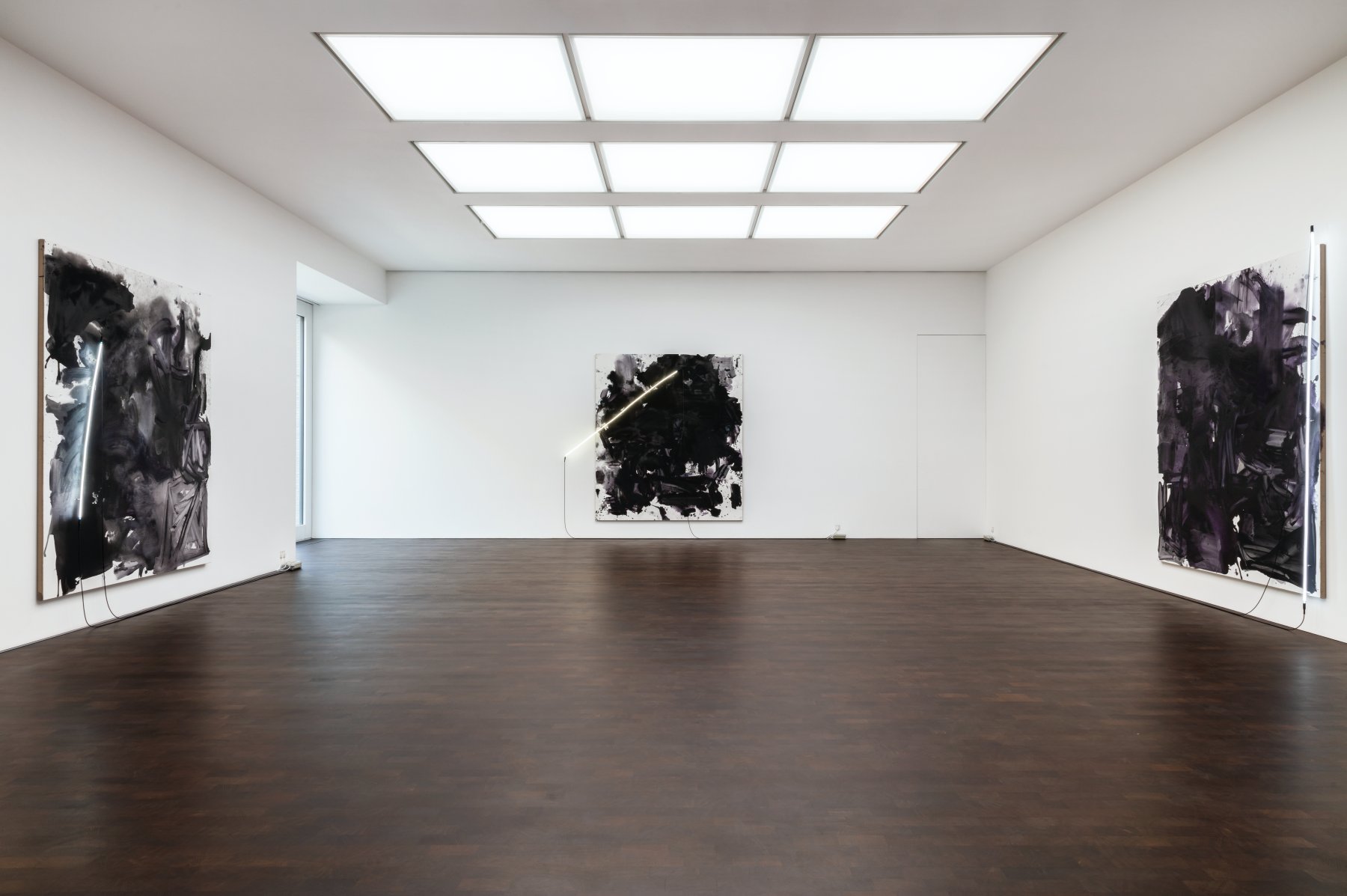 Image for Mary Weatherford: Train Yards, at Gagosian Grosvenor Hill