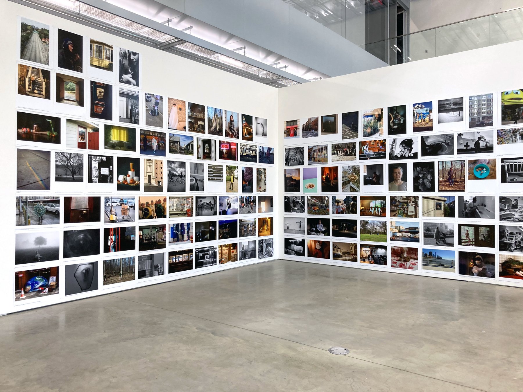 Installation image for #ICPConcerned: Global Images for Global Crisis, at International Center of Photography