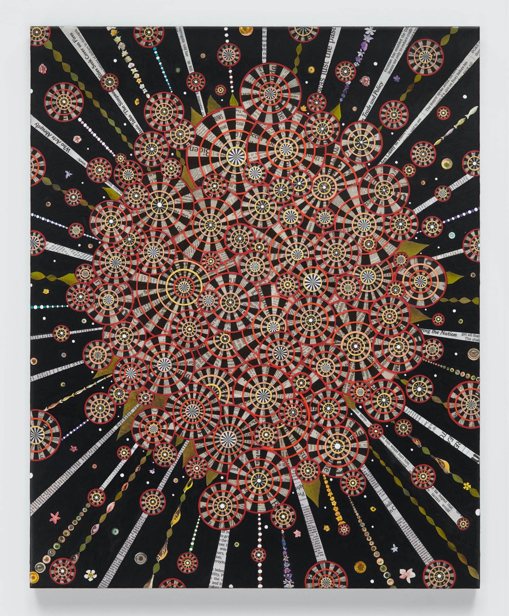 Fred Tomaselli, Untitled, 2019