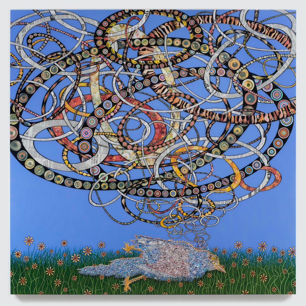 Fred Tomaselli, Untitled, 2020