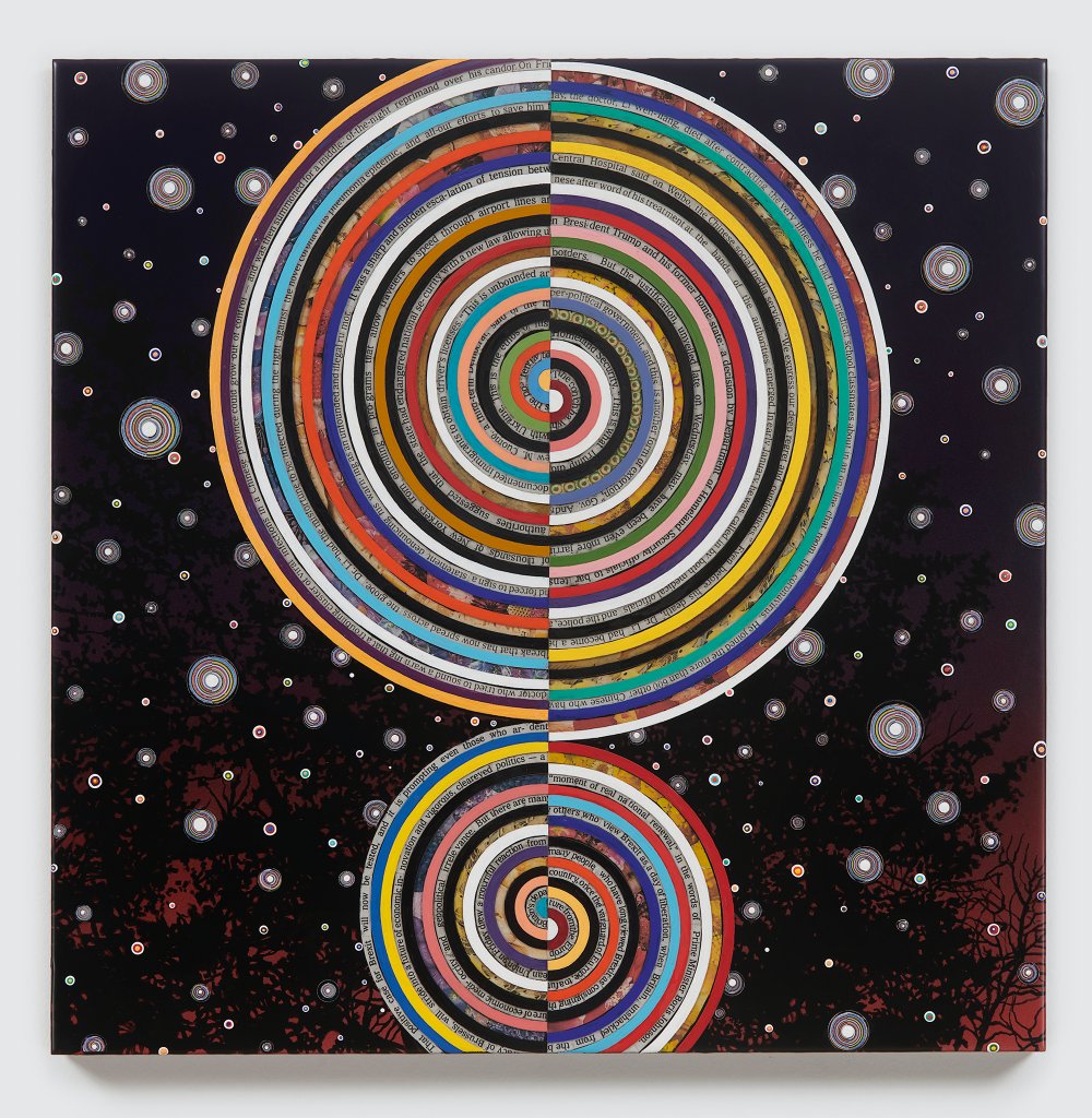 Fred Tomaselli, Untitled, 2020