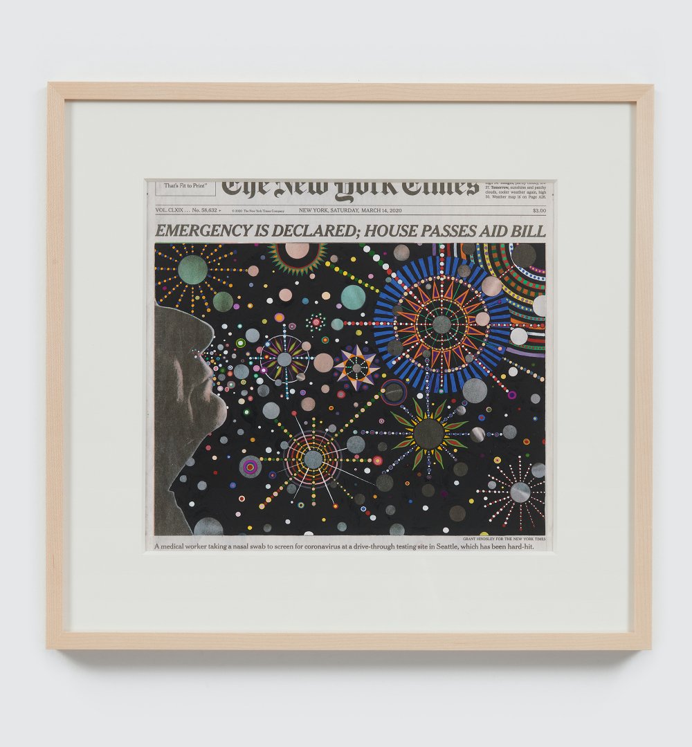 Fred Tomaselli, March 14, 2020, 2020