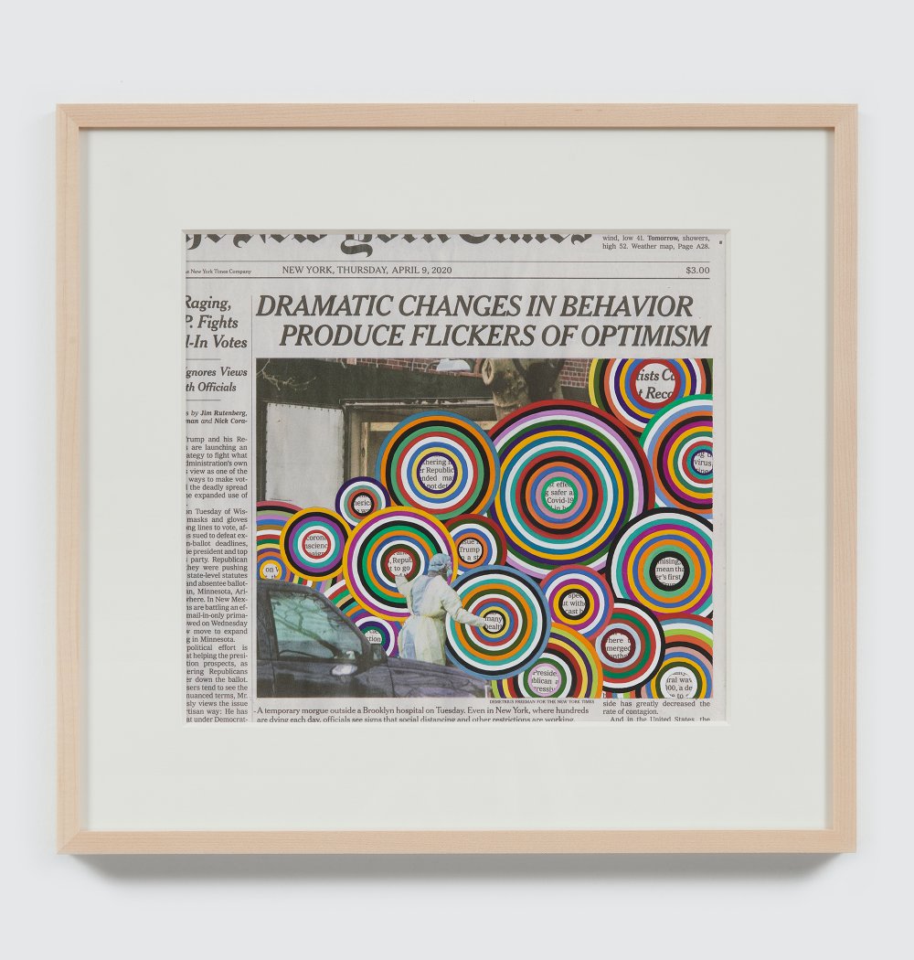 Fred Tomaselli, April 9, 2020, 2020