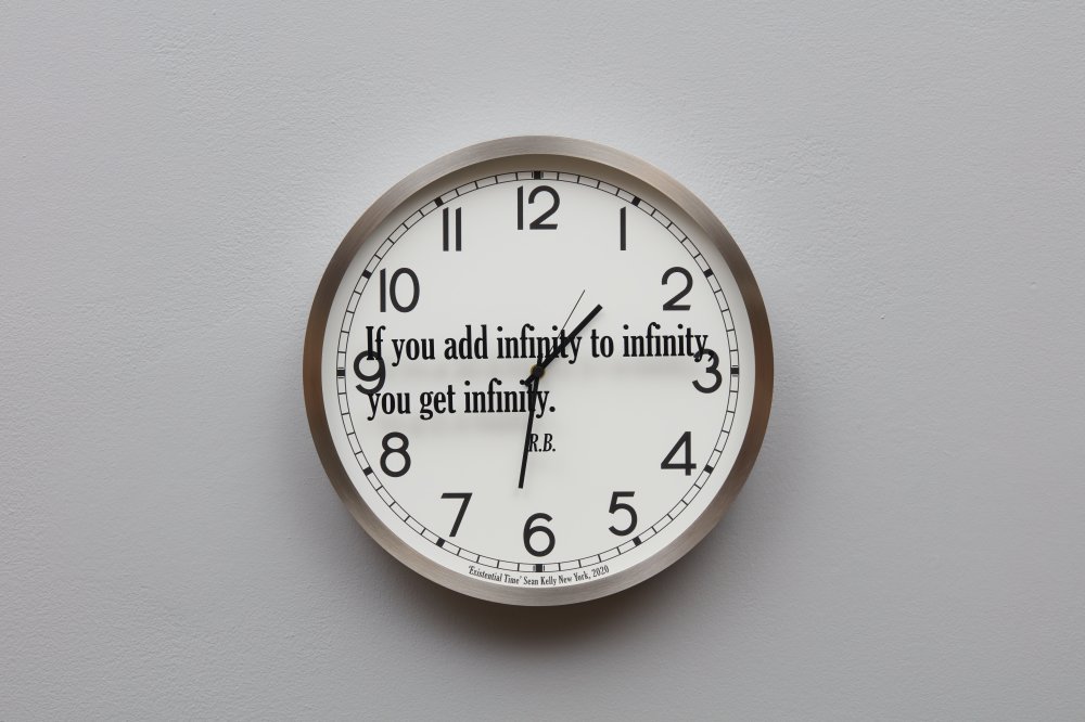 Joseph Kosuth, 'Quoted Clocks #16', 2020