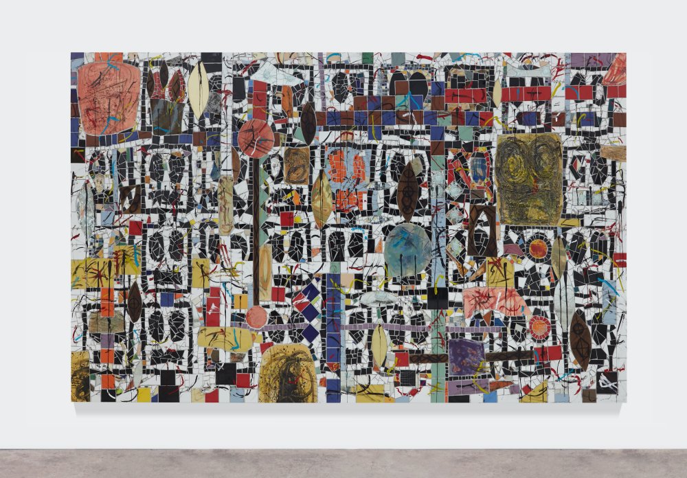 Rashid Johnson, Broken Crowd, 2020