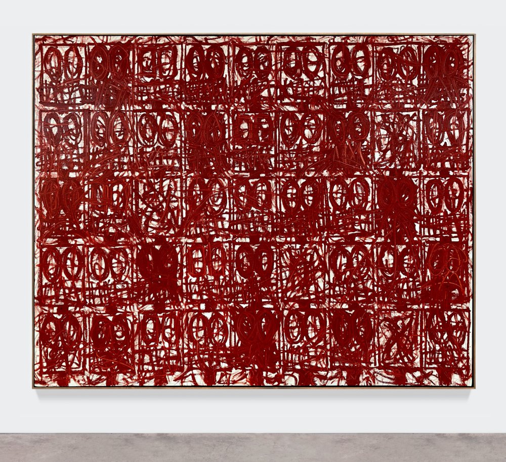 Rashid Johnson, Anxious Red Painting August 20th , 2020 