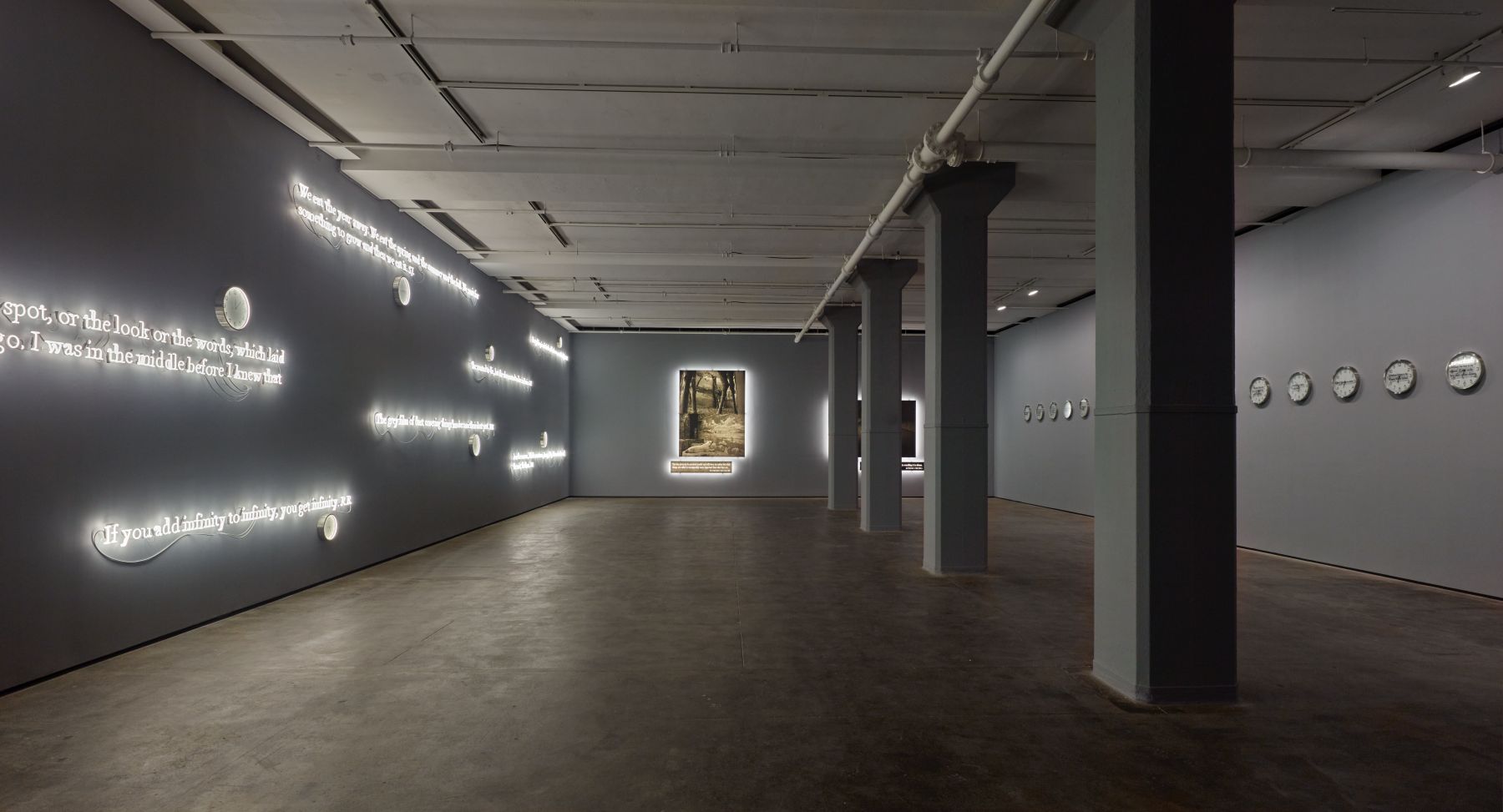 Image for Joseph Kosuth: 'Existential Time', at Sean Kelly Gallery