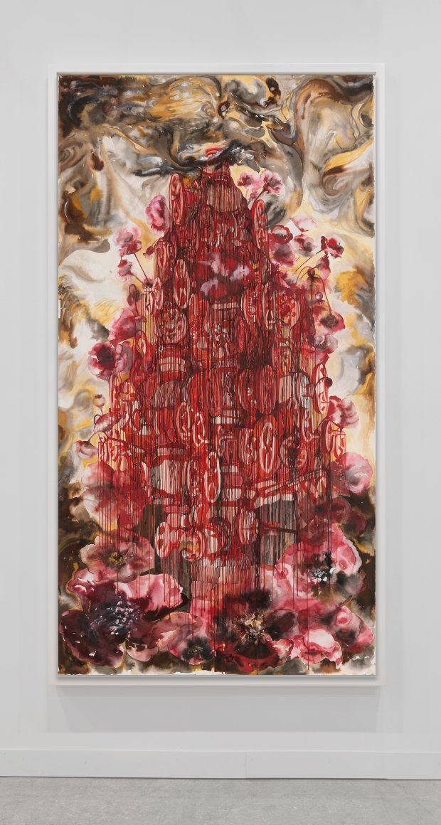 Alec Soth, Shahzia Sikander & Shahzia Sikander, Oil and Poppies, 2019-2020
