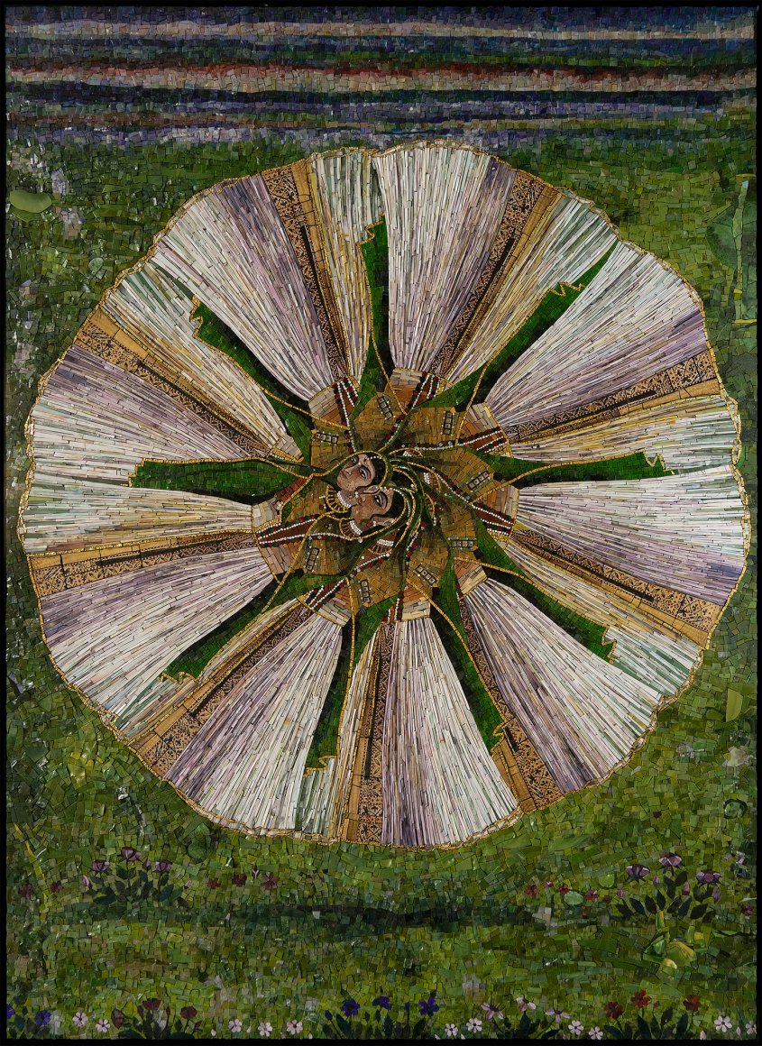 Alec Soth, Shahzia Sikander, Shahzia Sikander, Shahzia Sikander, Shahzia Sikander, Shahzia Sikander, Sam Moyer, Awol Erizku & Shahzia Sikander, Arose, 2020