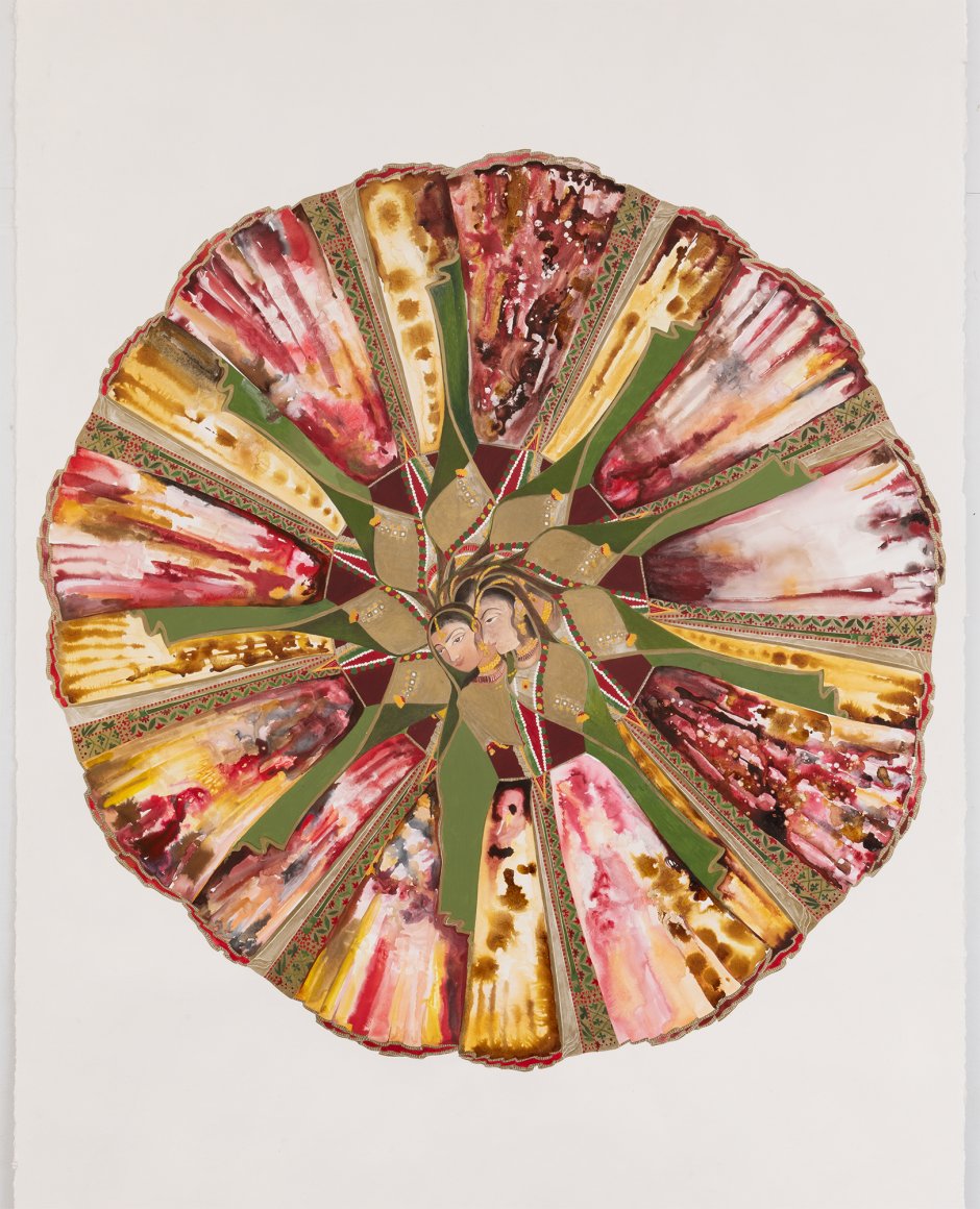 Shahzia Sikander, Shahzia Sikander, Alec Soth, Jose Dávila, Brian Rochefort, Shahzia Sikander & Shahzia Sikander, Arose, 2019-2020