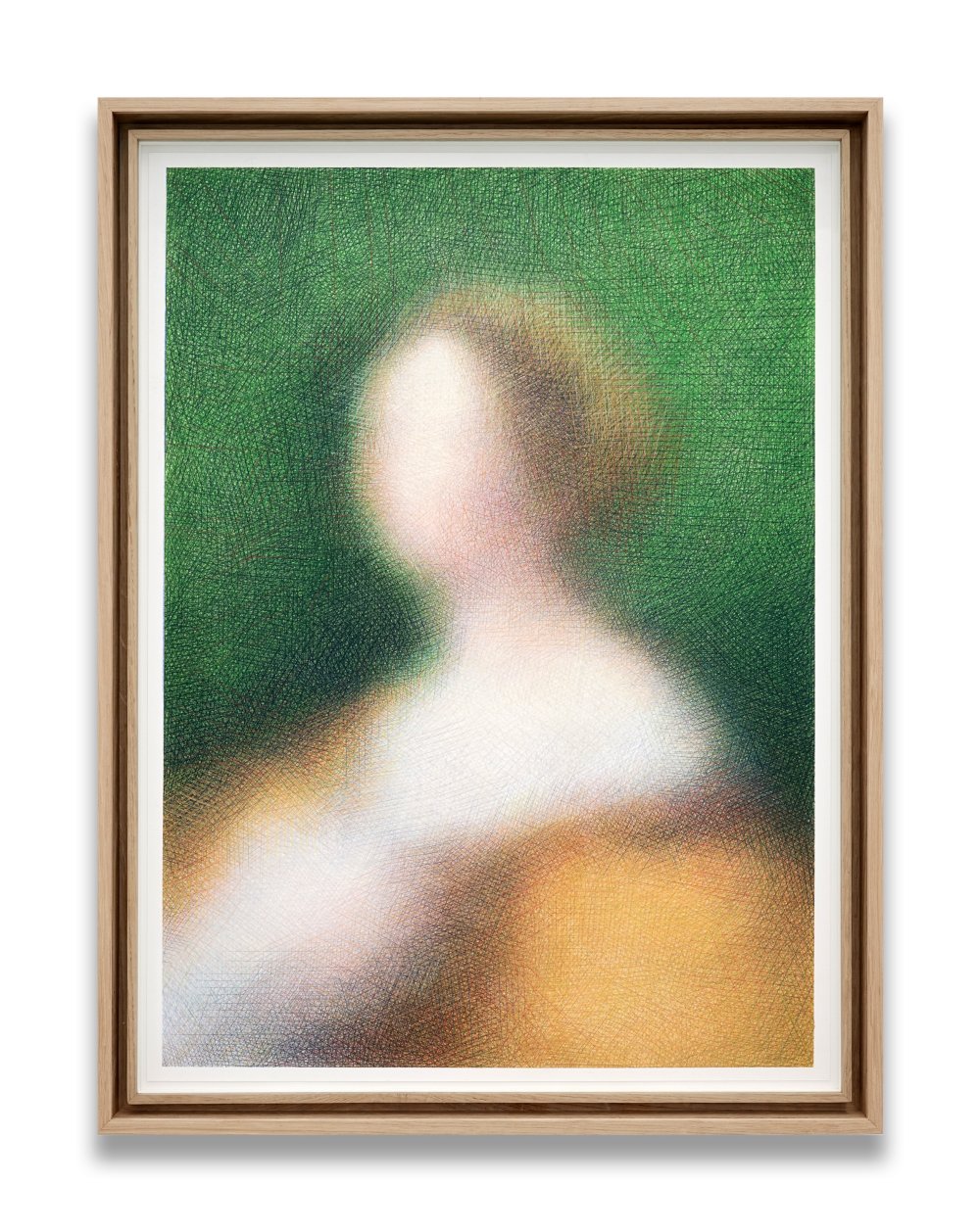 Slawomir Elsner, Portrait of a Young Lady (after Raffaello Sanzio da Urbino), 2020
