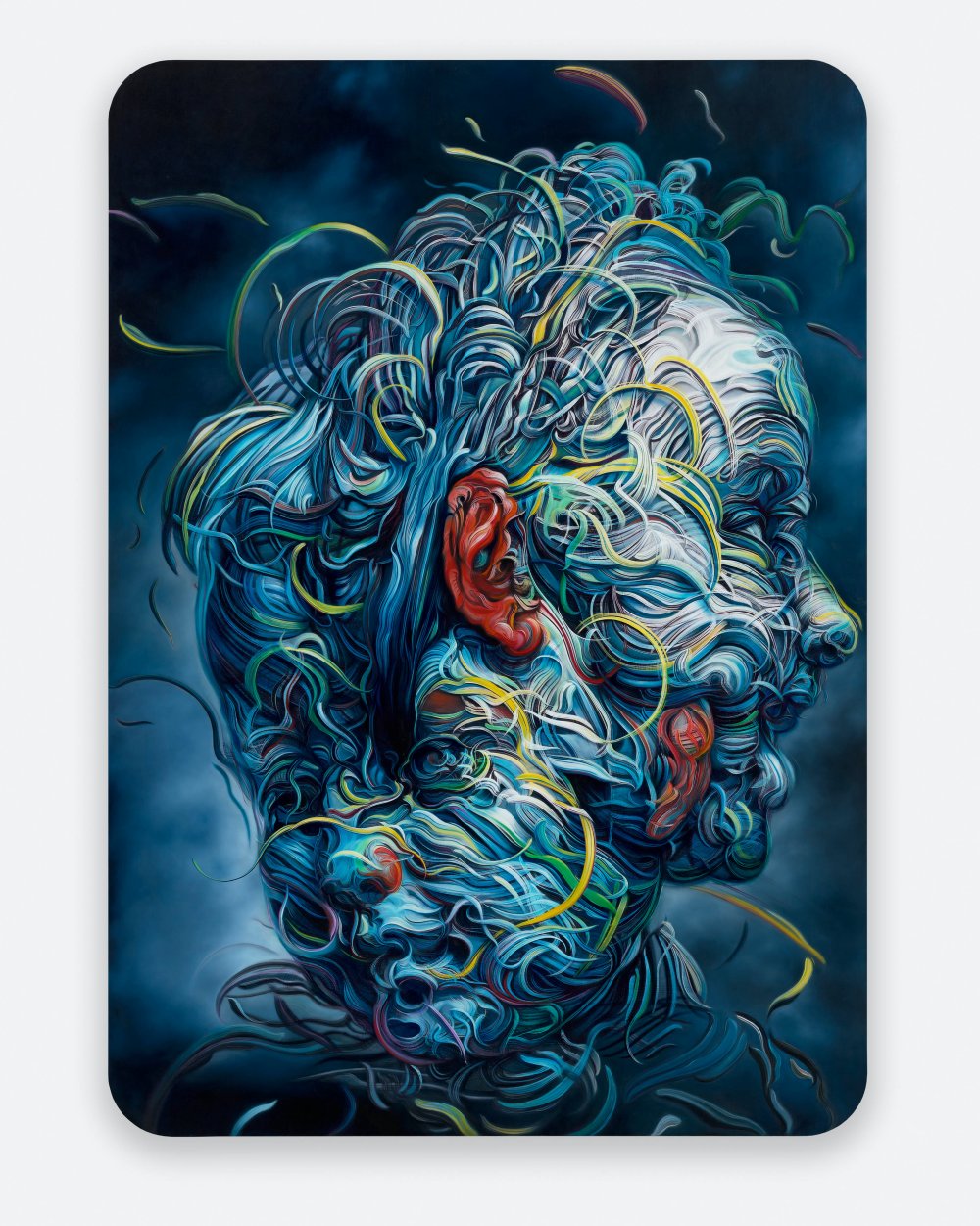 Glenn Brown, Lactate (Midwinter), 2020