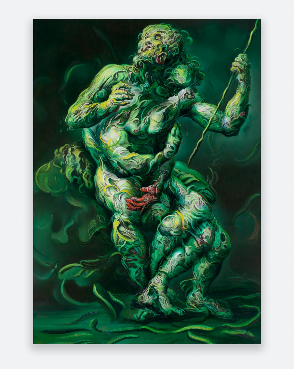 Glenn Brown, Bring on the Headless Horses, 2020