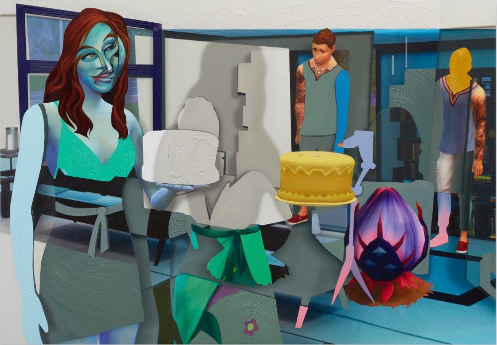 Pieter Schoolwerth, Shifted Sims #21 (Dissociative Identity Disorder Custom Trait), 2020