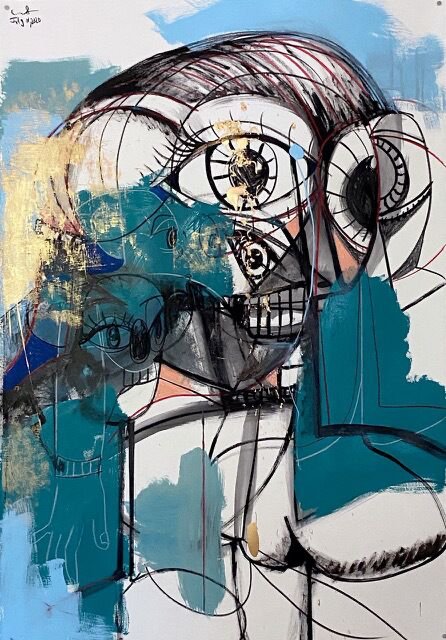 George Condo, Inside Out, 2020