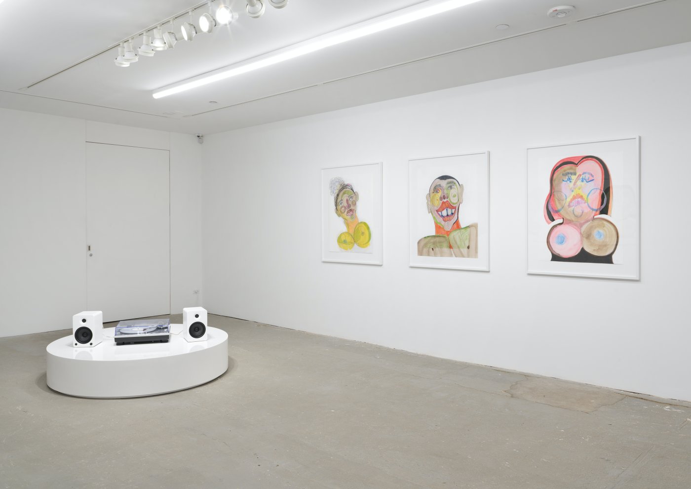 Installation image for Tschabalala Self: Cotton Mouth, at Galerie Eva Presenhuber