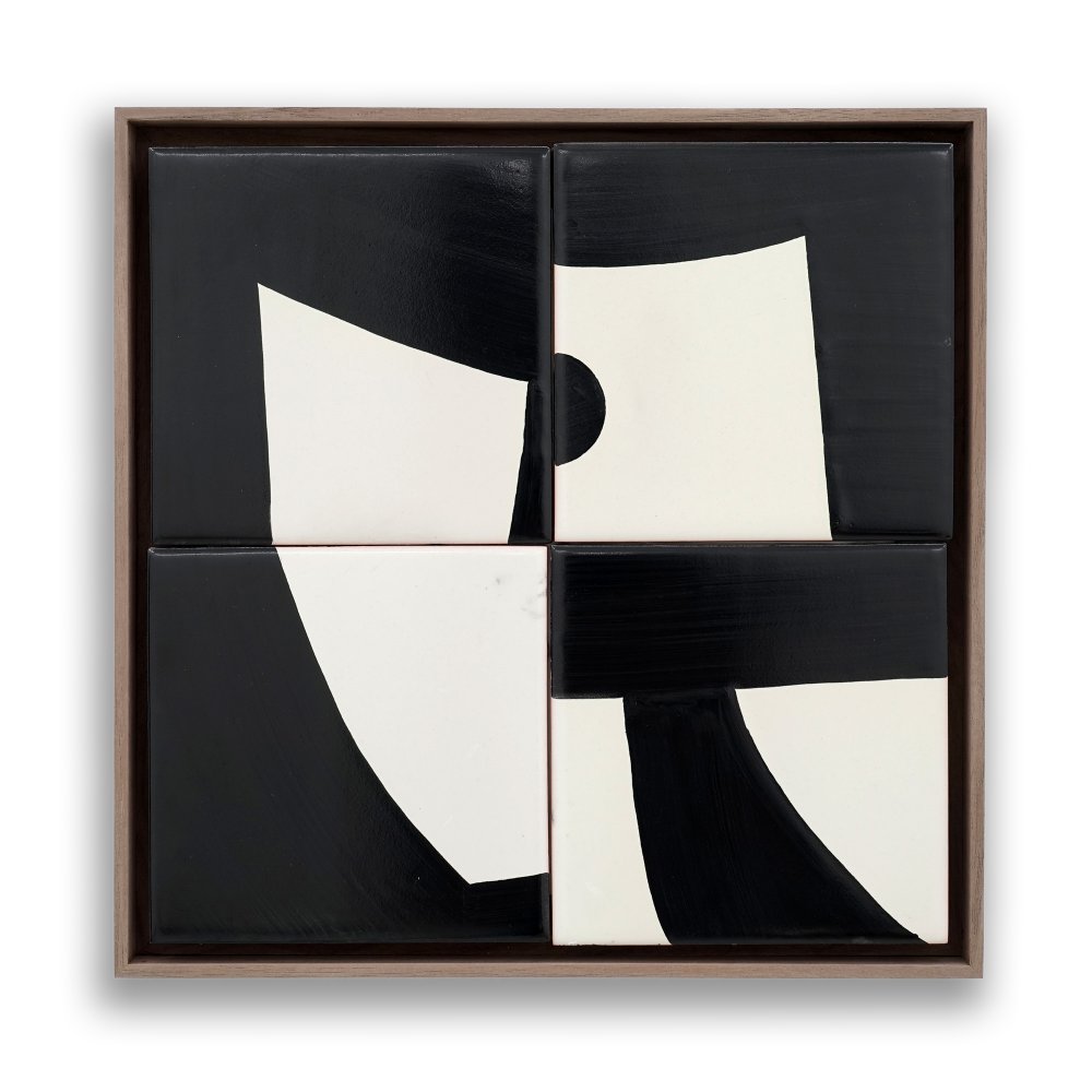 Clare Goodwin, Ceramic Whisper (Azulejos), 2020