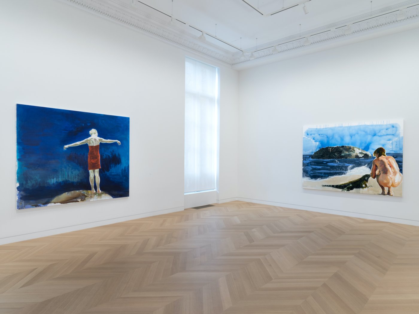 Installation image for Eric Fischl: Meditations on Melancholia, at Skarstedt