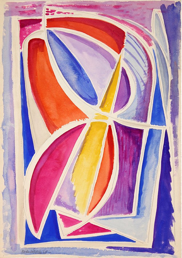 Piero Dorazio, Untitled, 1948