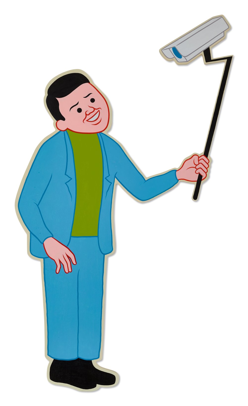 Joan Cornellà, CCTV (Blue), 2020